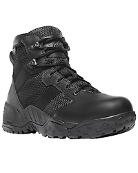 Danner Men's Black Scorch Side Zip 6" Boots - Round Toe