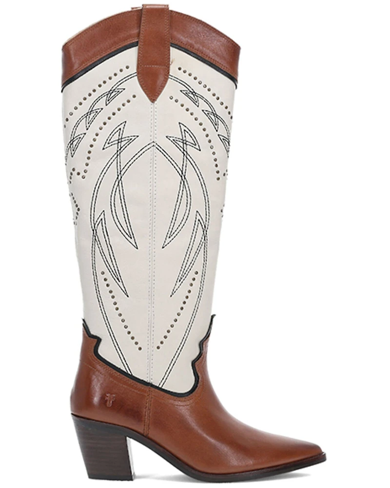Frye Women's Sara Studded Tall Western Boots - SnipToe