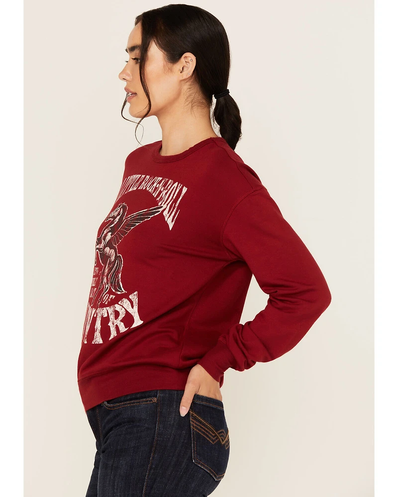 Idyllwind Women's Little Rock Lot of Country Pullover Sweatshirt