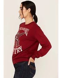 Idyllwind Women's Little Rock Lot of Country Pullover Sweatshirt