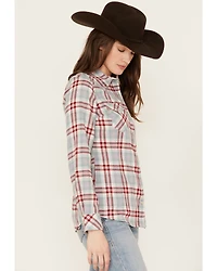 Wrangler Retro Women's Boot Barn Exclusive Long Sleeve Snap Western Flannel Shirt