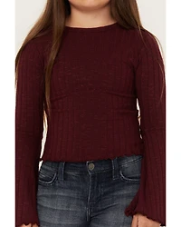 Shyanne Girls' Long Sleeve Bell Shirt