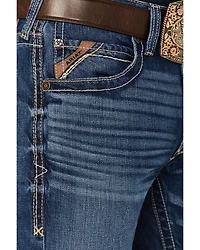 Ariat Men's M5 Medium Wash Pismo Bucklin Straight Denim Jeans