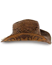 Shyanne® Women's Embellished Brim Straw Hat