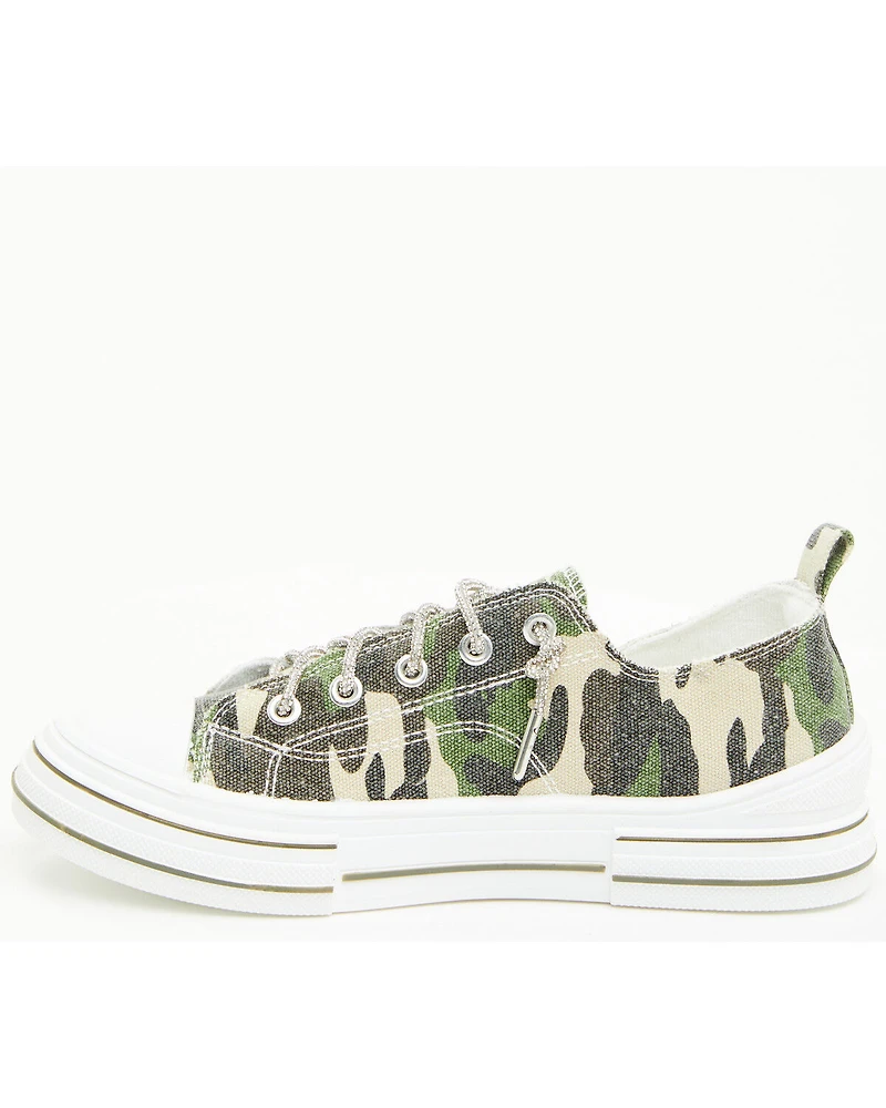 Very G Women's Aman Camo Casual Sneakers