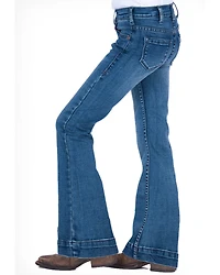 Cowgirl Tuff Girls' Medium Trouser Jeans
