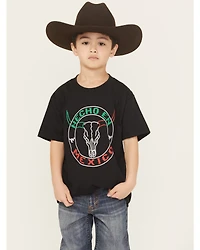 Cowboy Hardware Boys' Hecho En Mexico Short Sleeve Graphic T-Shirt