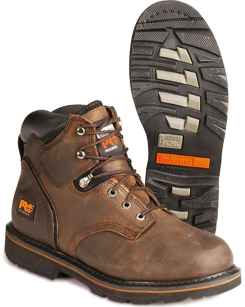 Timberland PRO Men's Pit Boss 6" Work Boots - Steel Toe