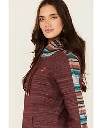 Hooey Women's Striped Trim Hoodie