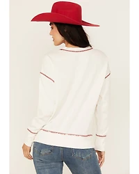 Blended Women's Make America Cowboy Again Graphic Sweatshirt