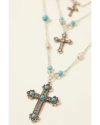 Shyanne Women's Cross Jewelry Set - 2 Piece