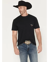 Coors Men's Cowboy Short Sleeve Graphic T-Shirt