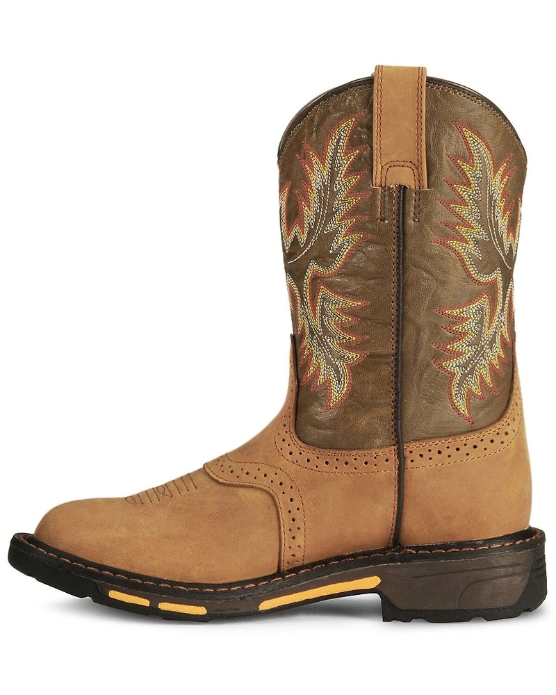 Ariat Boys' WorkHog® Western Boots - Round Toe