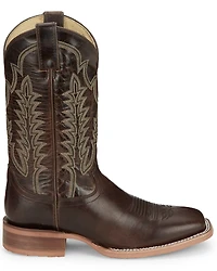 Justin Men's Lyle Umber Western Boots - Broad Square Toe