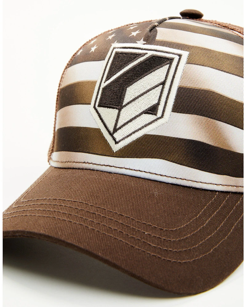 RANK 45 Men's Flag And Logo Baseball Cap