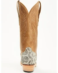 El Dorado Women's Sam Exotic Anaconda Tall Western Boots - Snip Toe