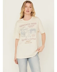 Ariat Women's Feed Short Sleeve Graphic Tee