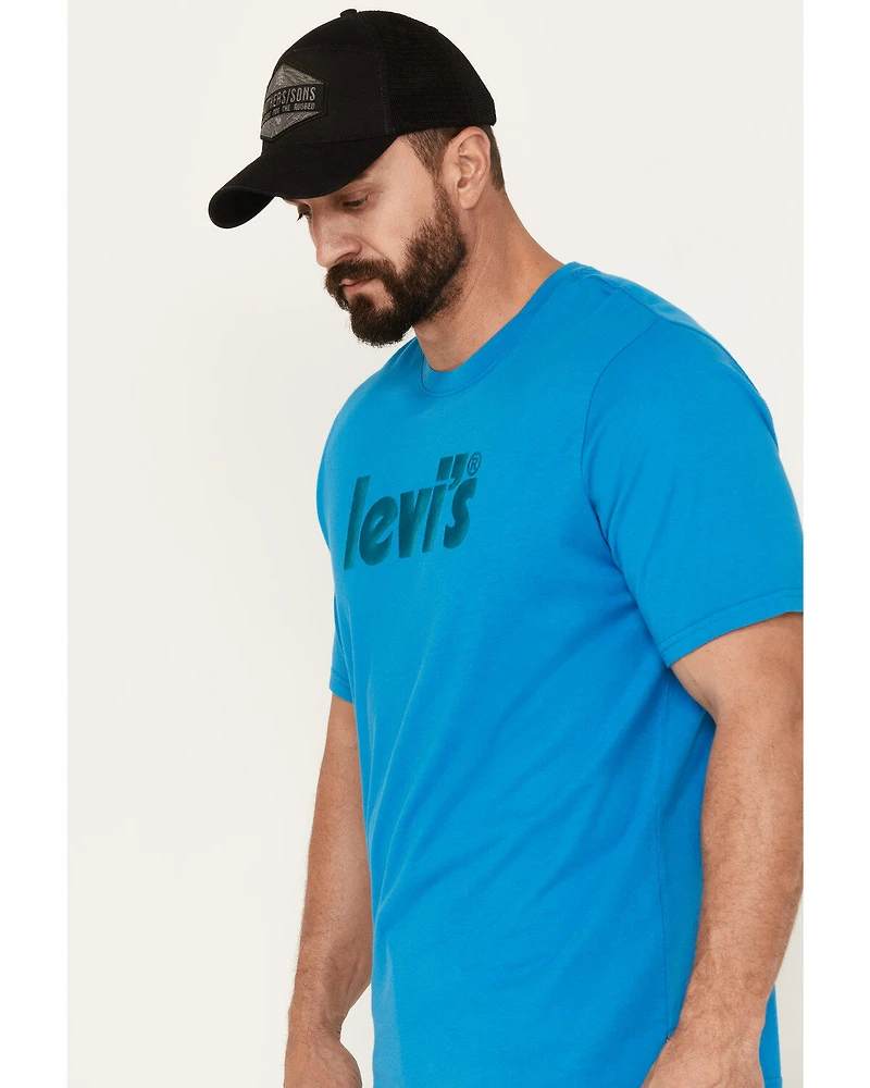 Levi's Men's Poster Logo Graphic Short Sleeve T-Shirt