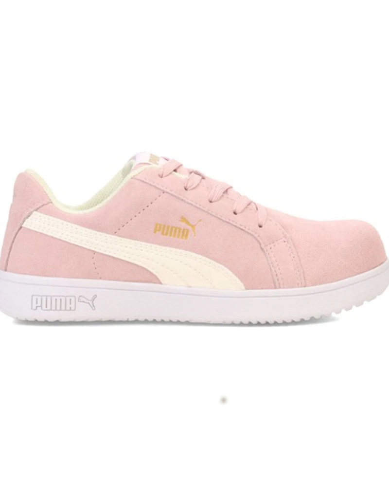 Puma Safety Women's Icon Suede Low EH Toe Work Shoes - Composite