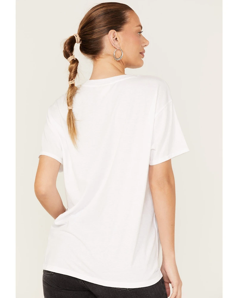 White Crow Women's Cowboys & Dive Bars Oversized Graphic Tee
