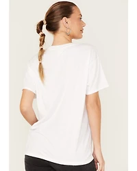 White Crow Women's Cowboys & Dive Bars Oversized Graphic Tee