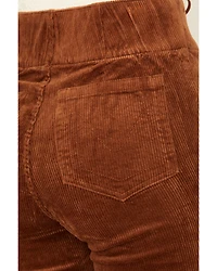 Show Me Your Mumu Women's Cam High Rise Corduroy Bell Bottom Pants