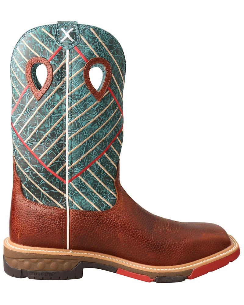 Twisted X Men's CellStretch Western Work Boots - Alloy Toe