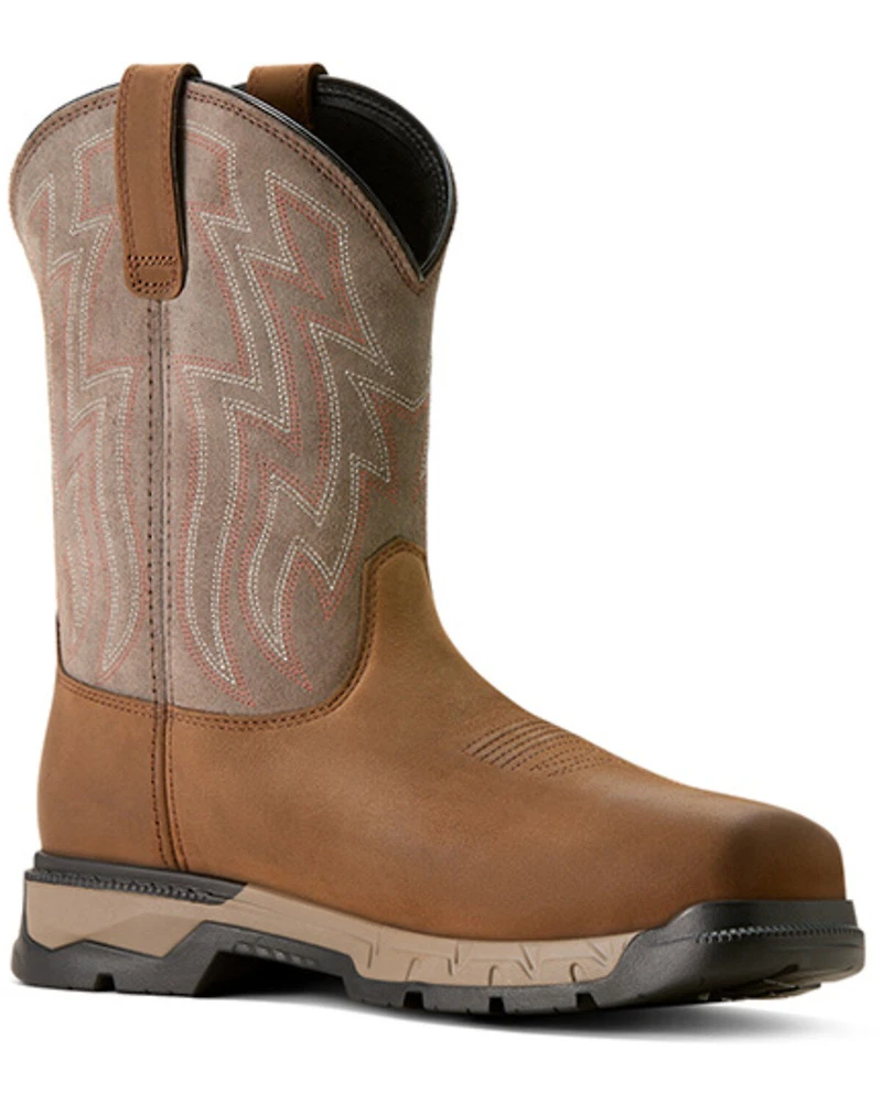 Ariat Men's Rebar Flex Pull-On Work Boots - Composite Toe