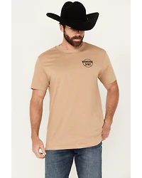 Moonshine Spirit Men's Card Player Short Sleeve Graphic T-Shirt