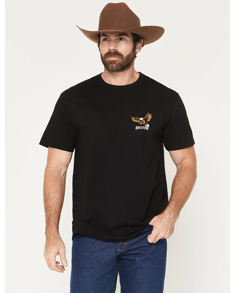 Brixton Men's Boot Barn Exclusive Arise Eagle Short Sleeve Graphic T-Shirt