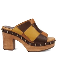 Dingo Women's Mosaic Wooden Sandals