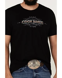 Cody James Men's Barra Logo Short Sleeves Graphic T-Shirt