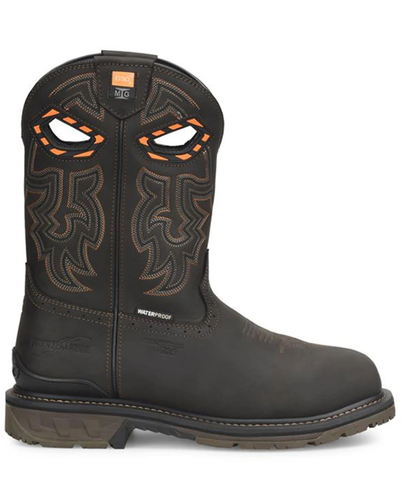 Double H Men's Bruner Waterproof Met Guard Work Boots - Composite Toe