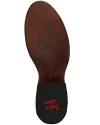 Tony Lama Men's Patron Saddle Exotic Smooth Western Boots - Round Toe