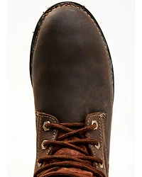 Hawx Men's 6" Oily Crazy Horse Lace-Up Work Boot - Composite Toe