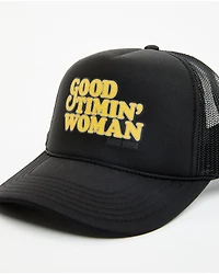 Rodeo Hippie Women's Good Timin' Woman Trucker Cap