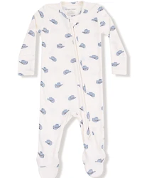 Angel Dear Infant Boys' Cowboy Hat Zippered Onesie