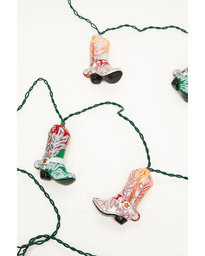 Kurt Adler Cowboy Boot String Light Set; received 6.13km