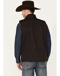 RANK 45® Men's Southwestern Print Softshell Vest