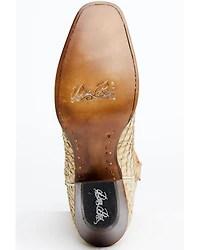Dan Post Women's Queretaro Exotic Seabass Western Boots - Square Toe