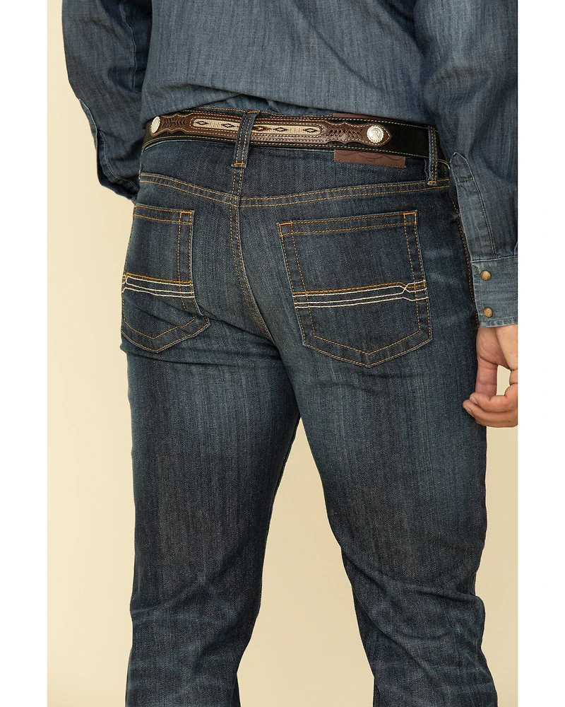 Cody James Men's Night Hawk Wash Jackson Slim Straight Stretch Denim Jeans