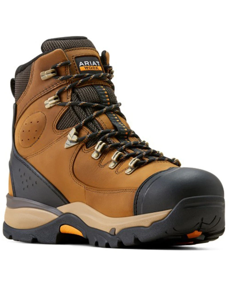Ariat Men's 6" Endeavor Waterproof Work Boots - Carbon Toe