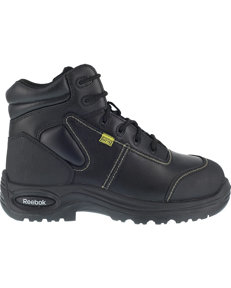 Reebok Men's Trainex 6" Lace-Up Internal Met Guard Work Boots - Composite Toe