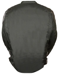 Milwaukee Leather Men's and Textile Racer Jacket