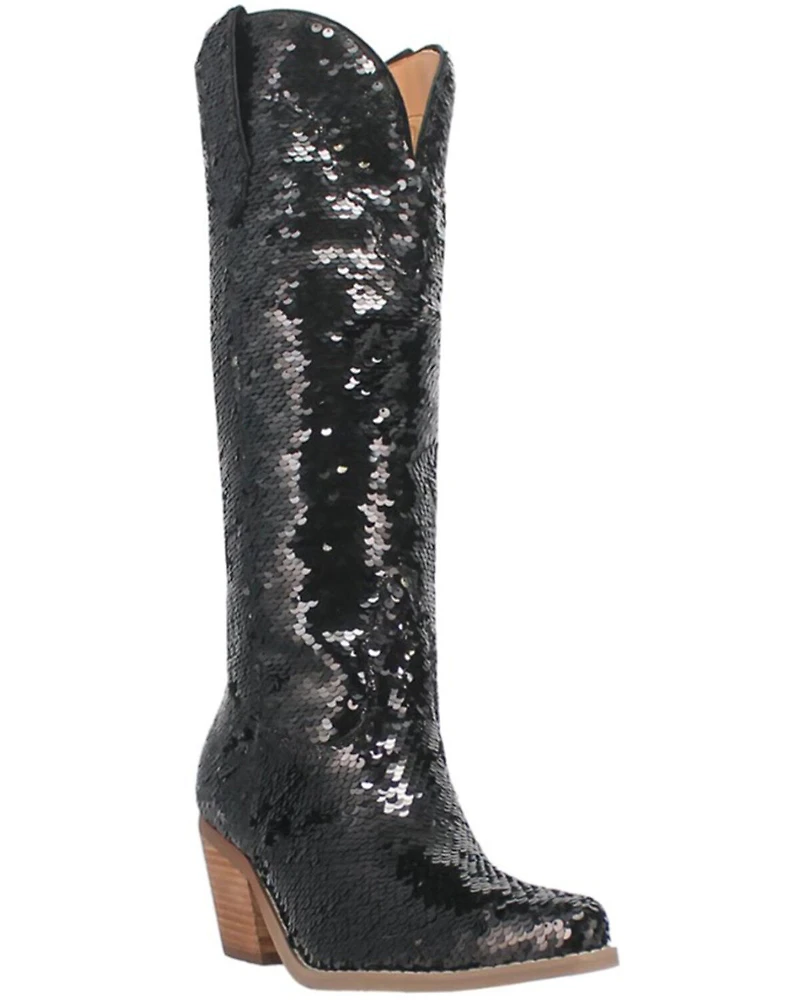 Dingo Women's Sequin Dance Hall Queen Tall Western Boots