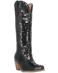 Dingo Women's Sequin Dance Hall Queen Tall Western Boots