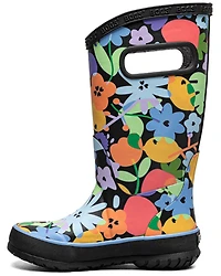 Bogs Girls' Overlap Flowers Rainboots