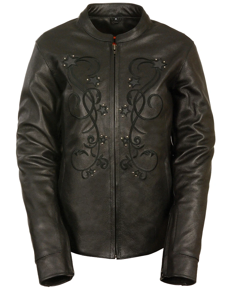 Milwaukee Leather Women's Reflective Star Jacket