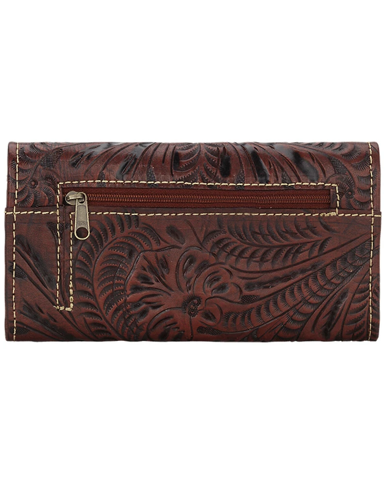 American West Annie's Secret Tri-fold Wallet
