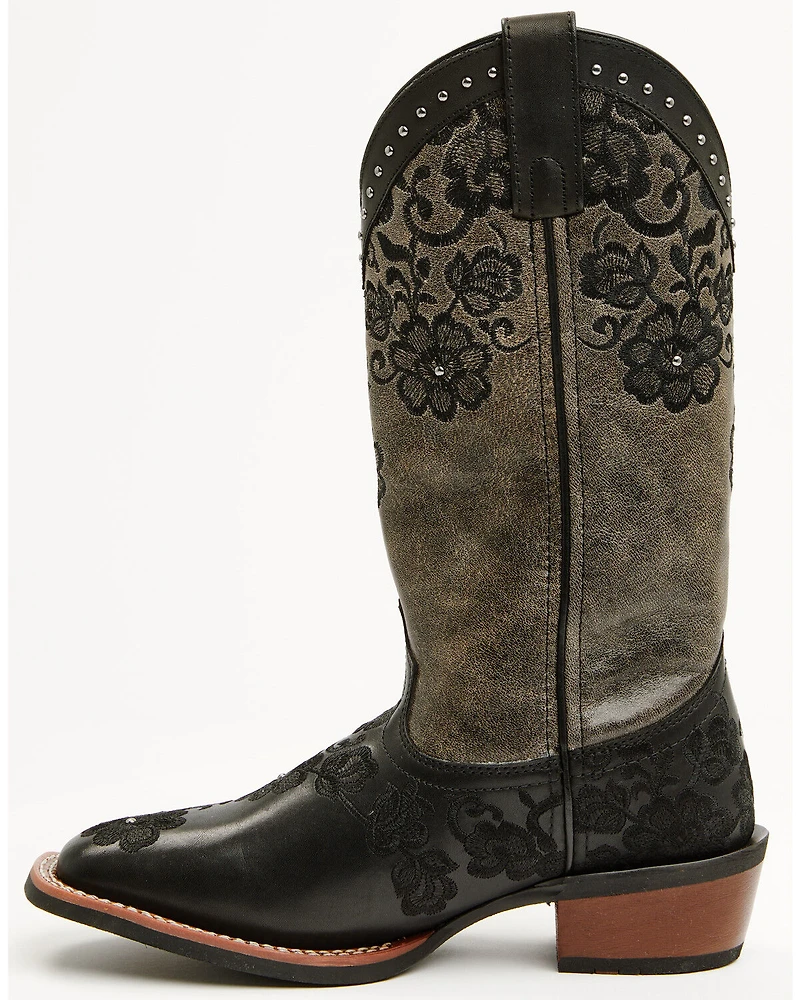Laredo Women's Flora Western Boots - Broad Square Toe